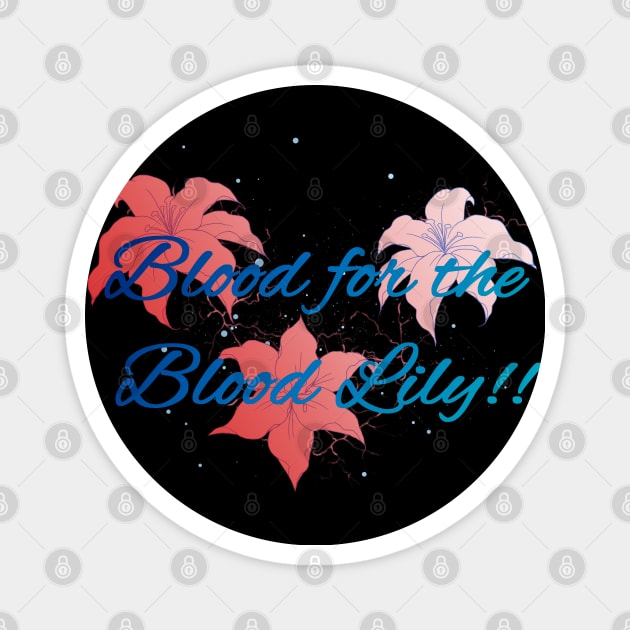 Blood Lily Magnet by MomoMonroe